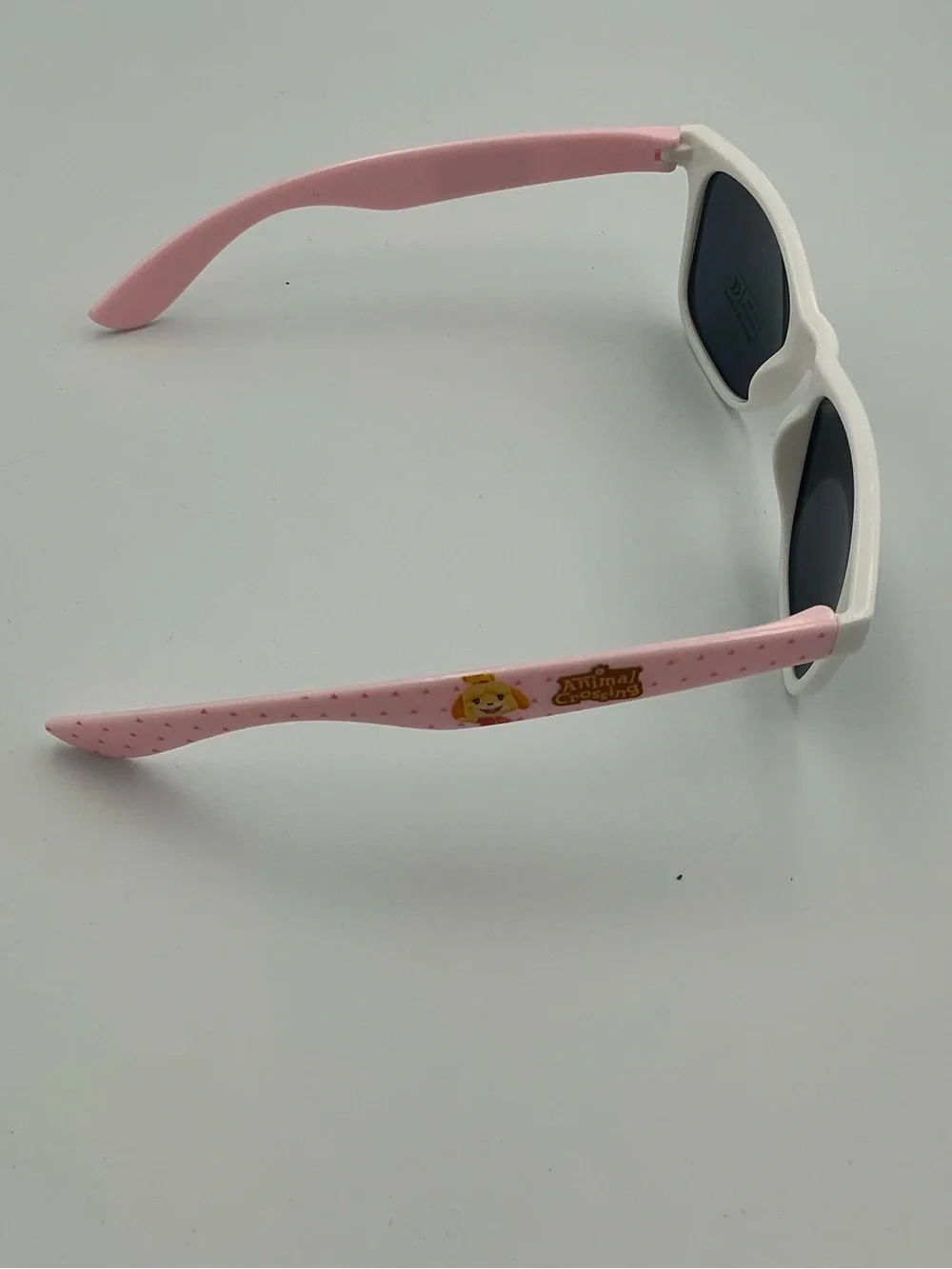 Nintendo Animal Crossing Kids White Frame Sunglasses with Pink  ,